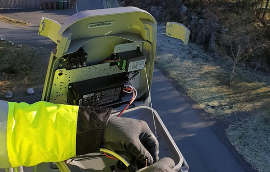led street light with motion sensor in Norway