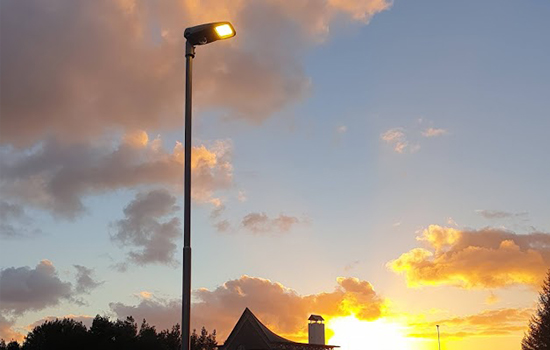 led street light with motion sensor in Norway