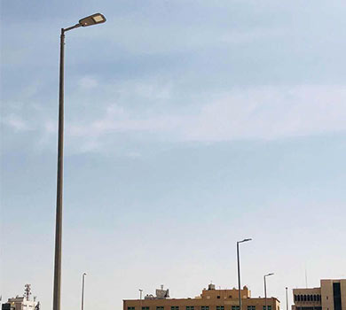 led street light with motion sensor in Norway