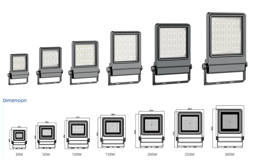Factory Direct price 30w outdoor flood light fixtures