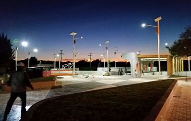 35w Solar Street Ligt in Mexico