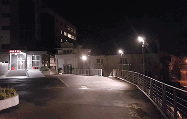 All in one solar light in Serbia