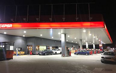 120w led gas station light in Spain