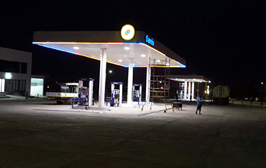 80w led canopy light in Ghana