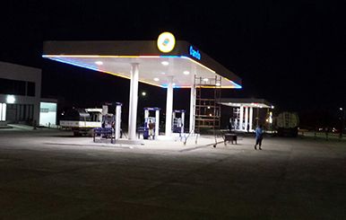 80w led canopy light in Ghana