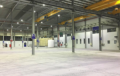 Industrial high bay led lighting in UAE
