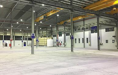 Industrial high bay led lighting in UAE