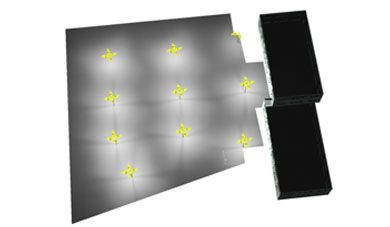 Dialux Lighting Simulation of 150W led parking lot light