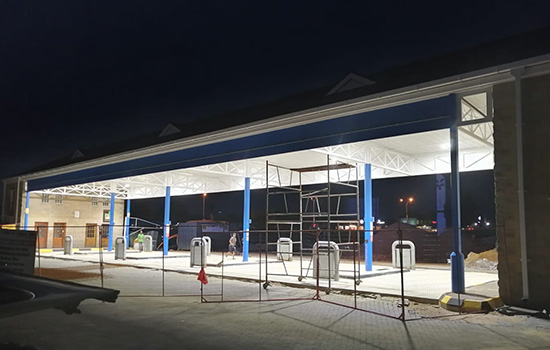 Gas Station project in South Africa