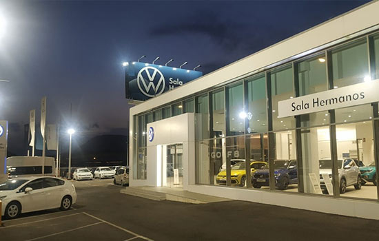 240w flood lighting for parking lot in Spain